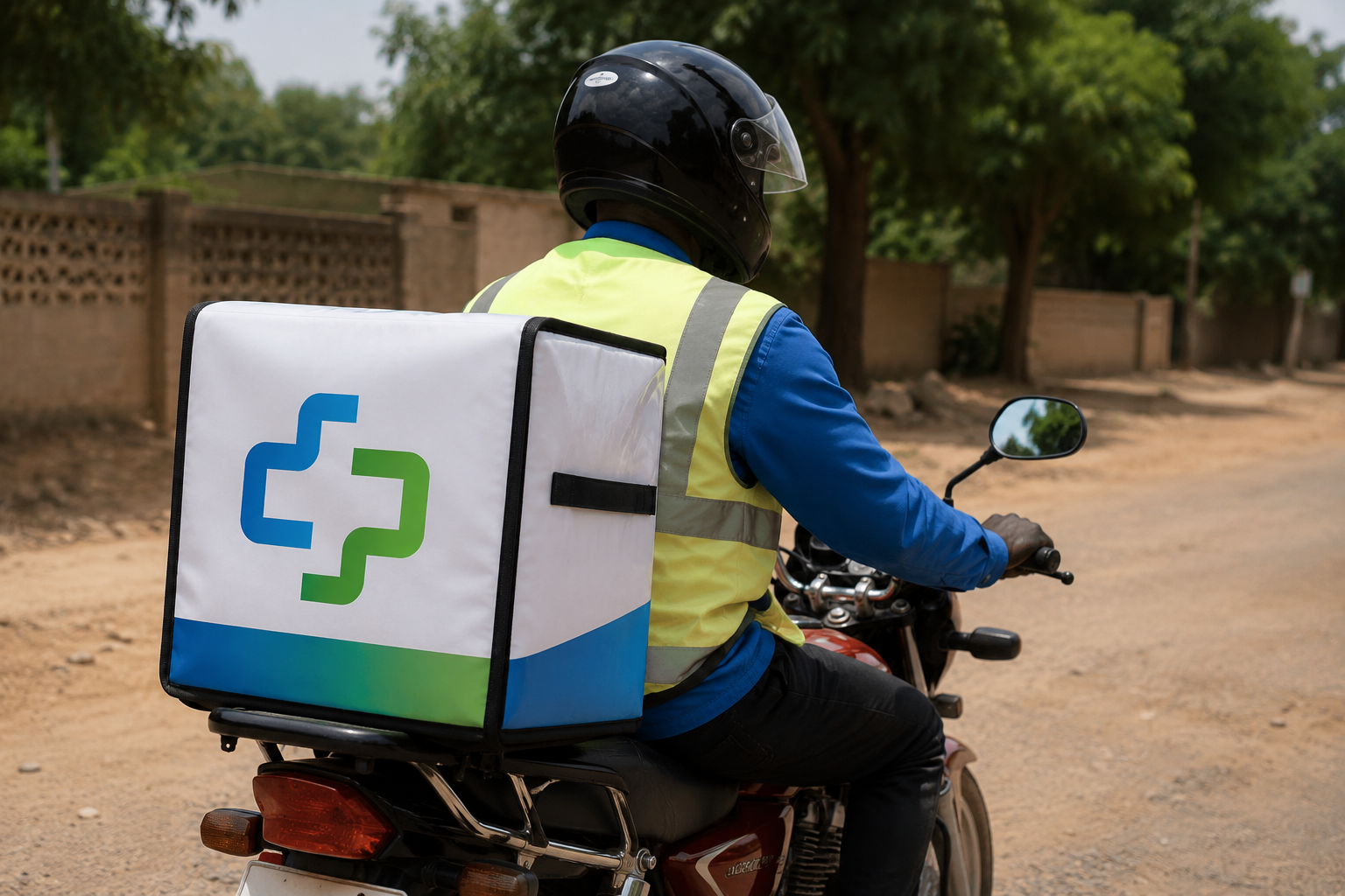 Medimart delivery rider